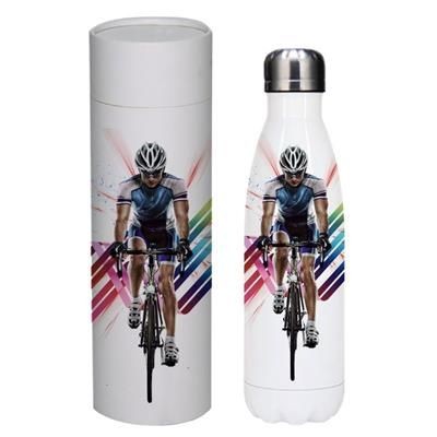 OASIS RECYCLED STAINLESS STEEL METAL THERMAL INSULATED THERMAL INSULATED BOTTLE - 500ML