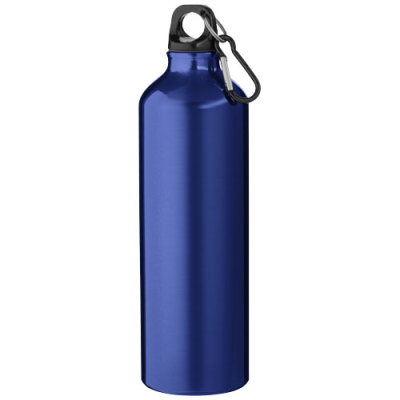 OREGON 770 ML RCS CERTIFIED RECYCLED ALUMINIUM METAL WATER BOTTLE with Carabiner in Blue