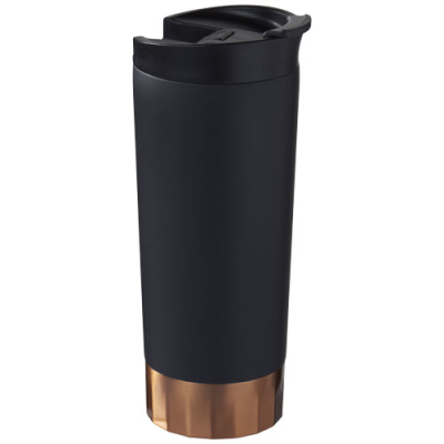 PEETA 500 ML COPPER VACUUM THERMAL INSULATED TUMBLER in Solid Black