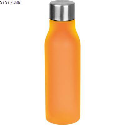 PLASTIC DRINK BOTTLE in Orange