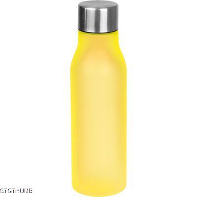 PLASTIC DRINK BOTTLE in Yellow