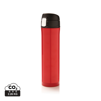 RCS RE-STEEL EASY LOCK VACUUM FLASK in Red