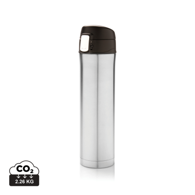 RCS RE-STEEL EASY LOCK VACUUM FLASK in Silver