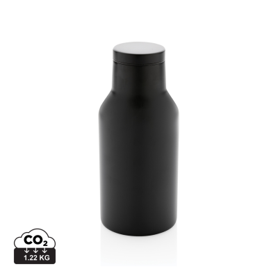 RCS RECYCLED STAINLESS STEEL METAL COMPACT BOTTLE in Black