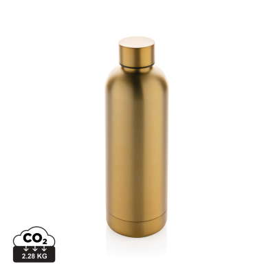 RCS RECYCLED STAINLESS STEEL METAL IMPACT VACUUM BOTTLE in Golden