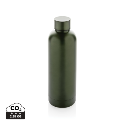 RCS RECYCLED STAINLESS STEEL METAL IMPACT VACUUM BOTTLE in Green