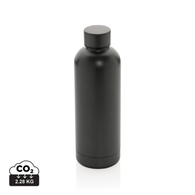 RCS RECYCLED STAINLESS STEEL METAL IMPACT VACUUM BOTTLE in Grey