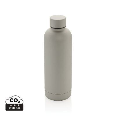 RCS RECYCLED STAINLESS STEEL METAL IMPACT VACUUM BOTTLE in Silver