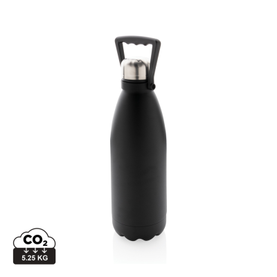 RCS RECYCLED STAINLESS STEEL METAL LARGE VACUUM BOTTLE 1