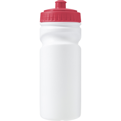 RECYCLABLE SINGLE WALLED BOTTLE (500ML) in Red