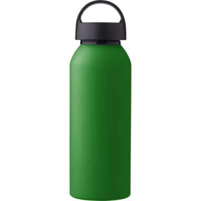 RECYCLED ALUMINIUM METAL BOTTLE (500 ML) SINGLE WALLED in Pale Green