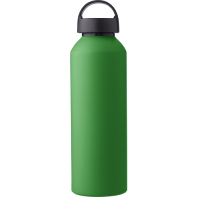 RECYCLED ALUMINIUM METAL BOTTLE (800 ML) SINGLE WALLED in Pale Green