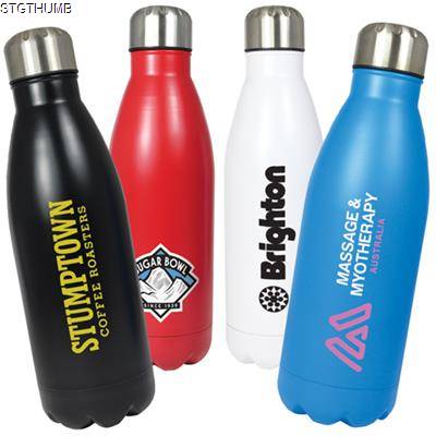 REFRESH SINGLE WALL STAINLESS STEEL METAL BOTTLE 750ML