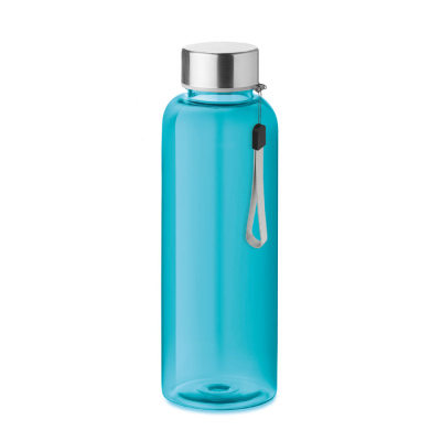 RPET BOTTLE 500ML in Transparent Blue