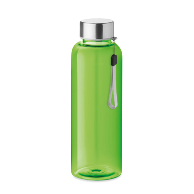 RPET BOTTLE 500ML in Transparent Lime