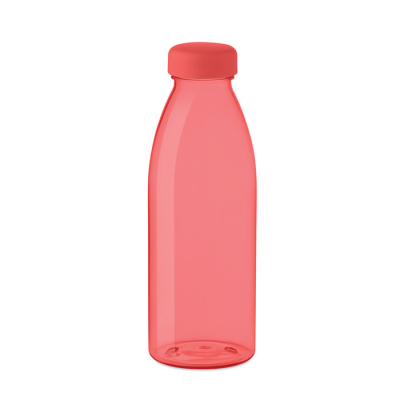 RPET BOTTLE 500ML in Transparent Red