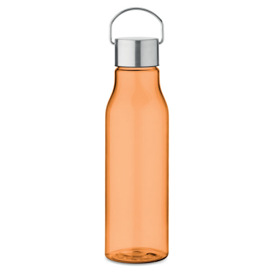 RPET BOTTLE with PP Lid 600 Ml in Orange