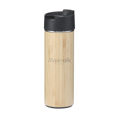 SAKURA 360 ML BAMBOO THERMO BOTTLE_&_THERMO CUP in Bamboo