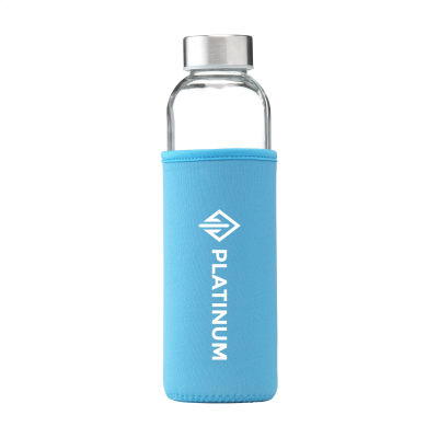 SENGA GLASS 500 ML DRINK BOTTLE in Light Blue