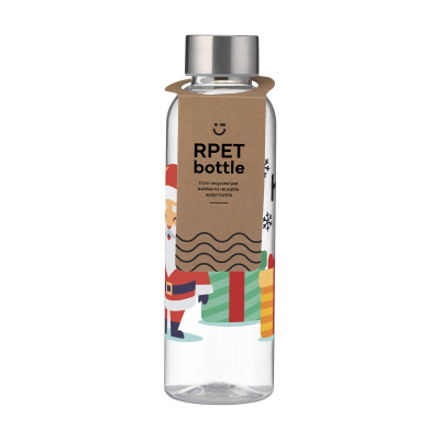 SENGA GRS RPET BOTTLE 500 ML X-MAS in Clear Transparent