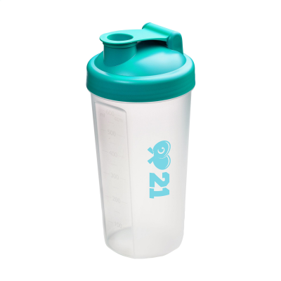 SHAKER PROTEIN DRINK CUP in Turquoise