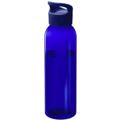 SKY 650 ML RECYCLED PLASTIC WATER BOTTLE in Blue