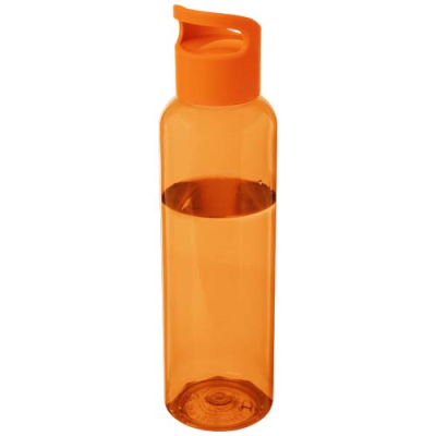 SKY 650 ML RECYCLED PLASTIC WATER BOTTLE in Orange