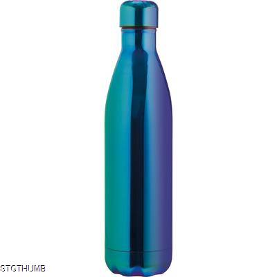 STAINLESS STEEL METAL DRINK BOTTLE in Multicolored