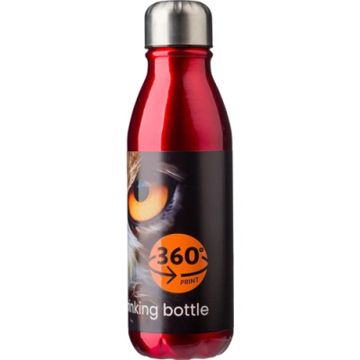 THE CAMULOS - ALUMINIUM METAL BOTTLE (500 ML) in Red