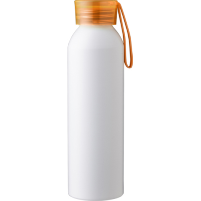 THE MIMOSA - RECYCLED ALUMINIUM METAL SINGLE WALLED BOTTLE (650ML) in Orange