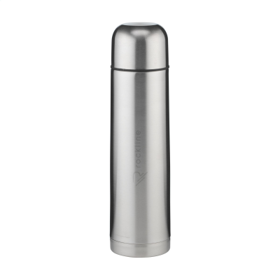 THERMOTOP MAXI RCS RECYCLED STEEL 1,000 ML THERMOBOTTLE in Silver