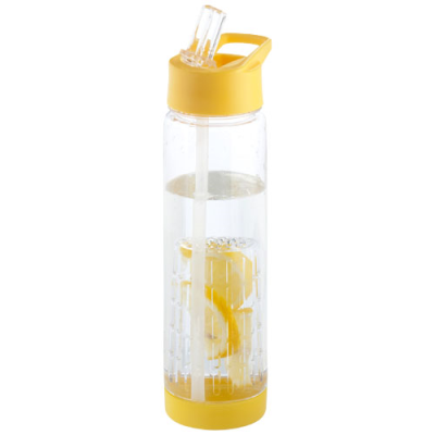 TUTTI-FRUTTI 740 ML TRITAN™ INFUSER SPORTS BOTTLE in Transparent & Yellow