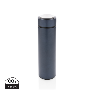 VACUUM STAINLESS STEEL METAL BOTTLE in Blue