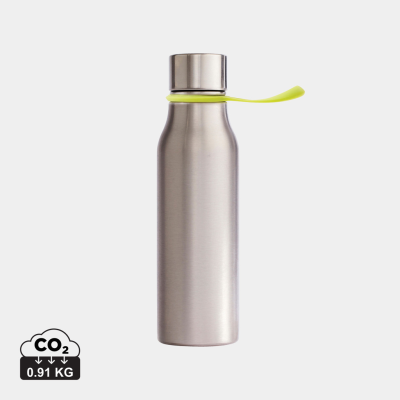 VINGA LEAN WATER BOTTLE STEEL in Lime