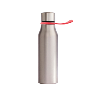 VINGA LEAN WATER BOTTLE STEEL in Red