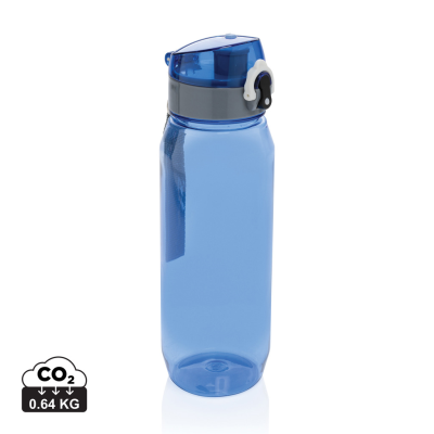 YIDE RCS RECYCLED PET LEAKPROOF LOCKABLE WATERBOTTLE 800ML in Blue