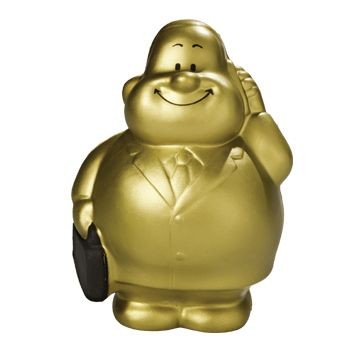 GOLD BERT SQUUEZIES STRESS ITEM