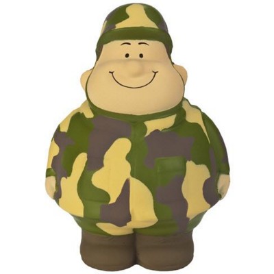 SOLDIER BERT SQUEEZIES STRESS ITEM