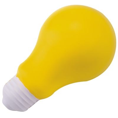 STRESS LIGHT BULB in Yellow