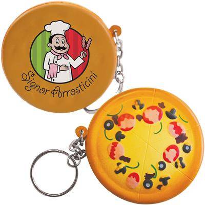 STRESS PIZZA KEYRING