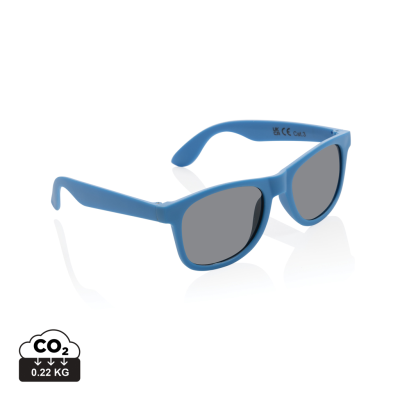 GRS RECYCLED PP PLASTIC SUNGLASSES in Blue