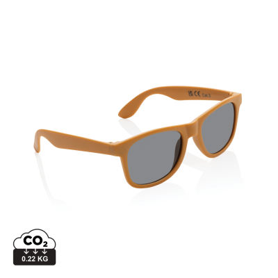 GRS RECYCLED PP PLASTIC SUNGLASSES in Orange