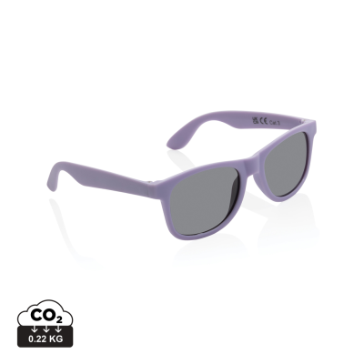 GRS RECYCLED PP PLASTIC SUNGLASSES in Purple