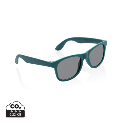 GRS RECYCLED PP PLASTIC SUNGLASSES in Turquoise