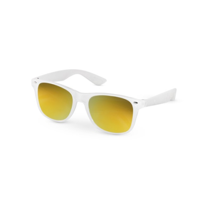 MEKONG PC SUNGLASSES with Translucent Frames in Dark Yellow