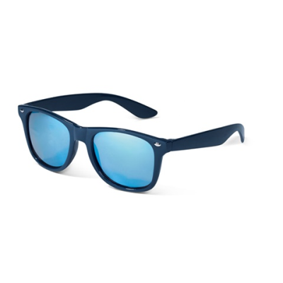 NIGER PC SUNGLASSES with Category 3 Mirrored Lenses in Blue