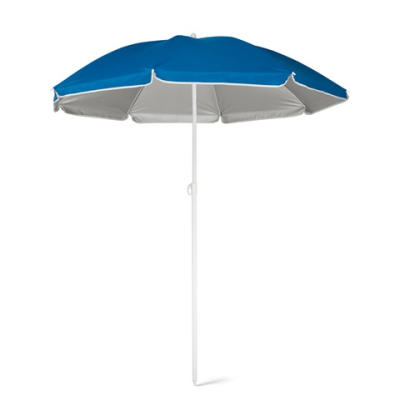 PARANA 210T RECLINING PARASOL with Silver Lining in Blue