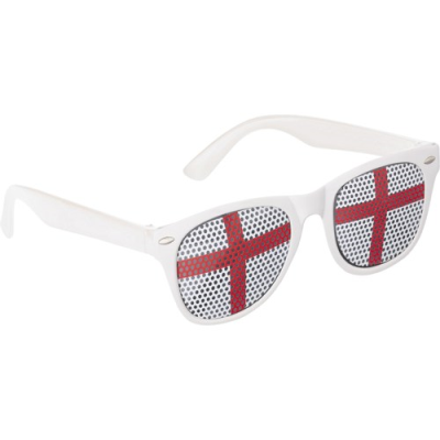 PEXIGLASS SUNGLASSES in Red & White