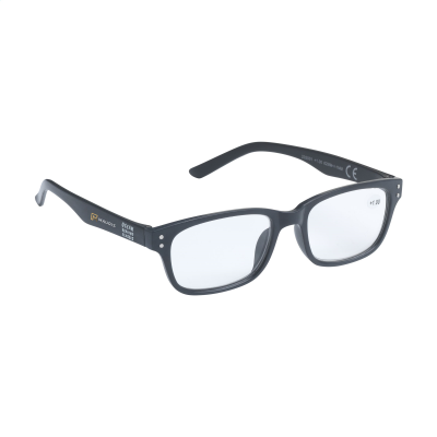 PLASTIC BANK READING GLASSES in Black +1