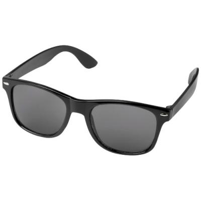 SUN RAY RPET SUNGLASSES in Solid Black